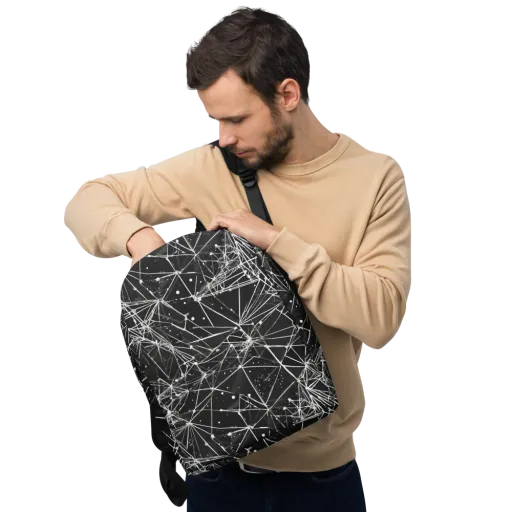 Blackstar Network on a Minimalist Backpack