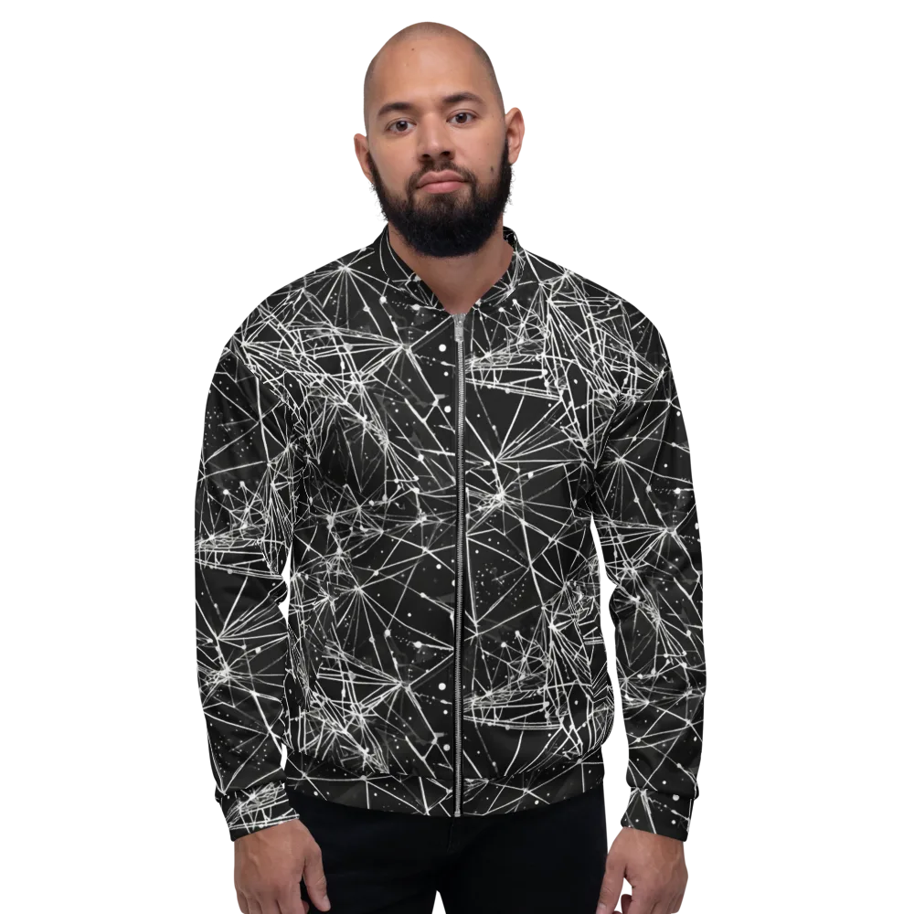 Blackstar Network on Bomber Jacket — Front