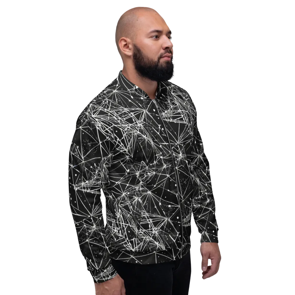 Blackstar Network on Bomber Jacket — Right