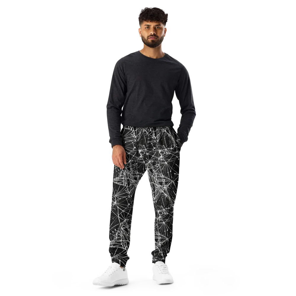 Blackstar Network on Men's Joggers — Front