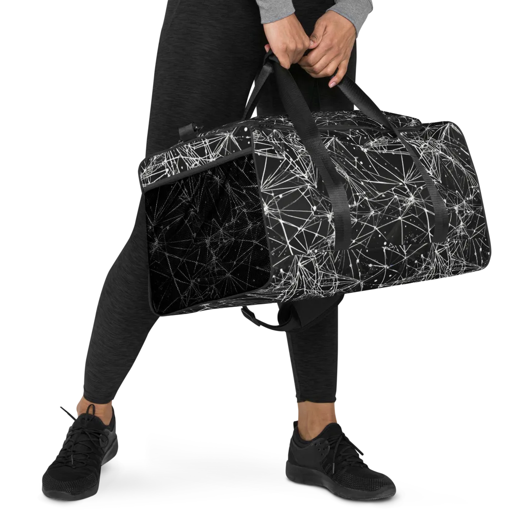 Blackstar Network on Duffle Bag — Right Front
