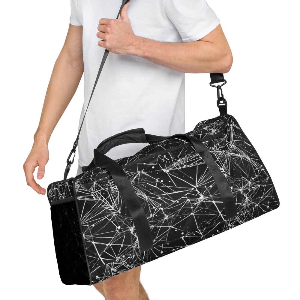 Blackstar Network on Duffle Bag — Right Front