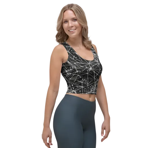 Blackstar Network on a Crop Top