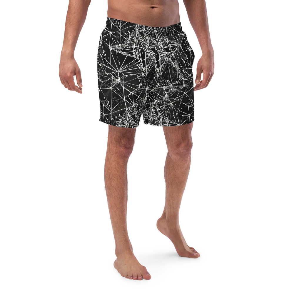 Blackstar Network on Swim Trunks — Front