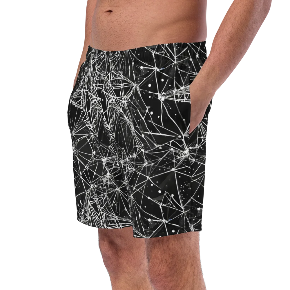 Blackstar Network on Swim Trunks — Left Front