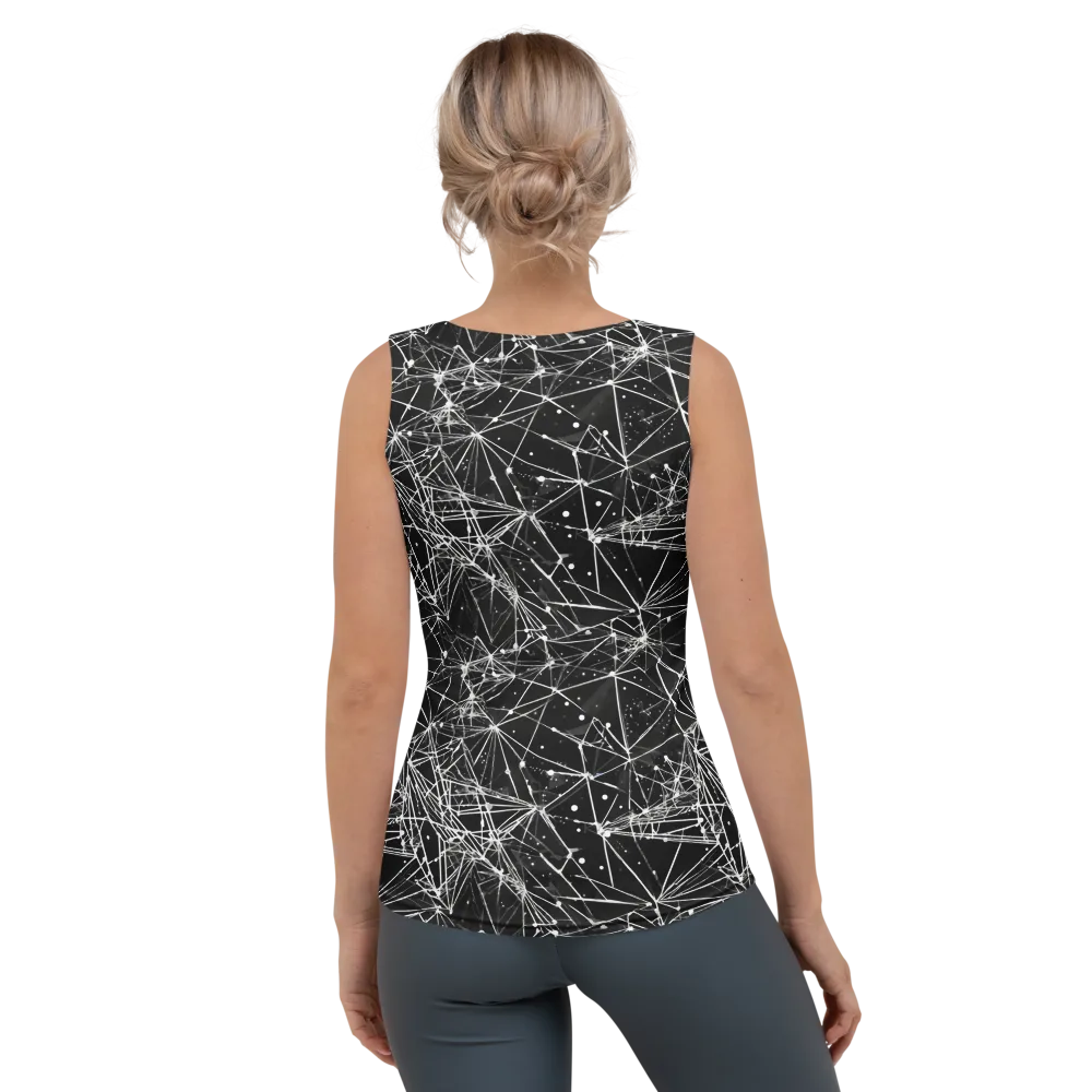 Blackstar Network on Women's Tank Top — Back
