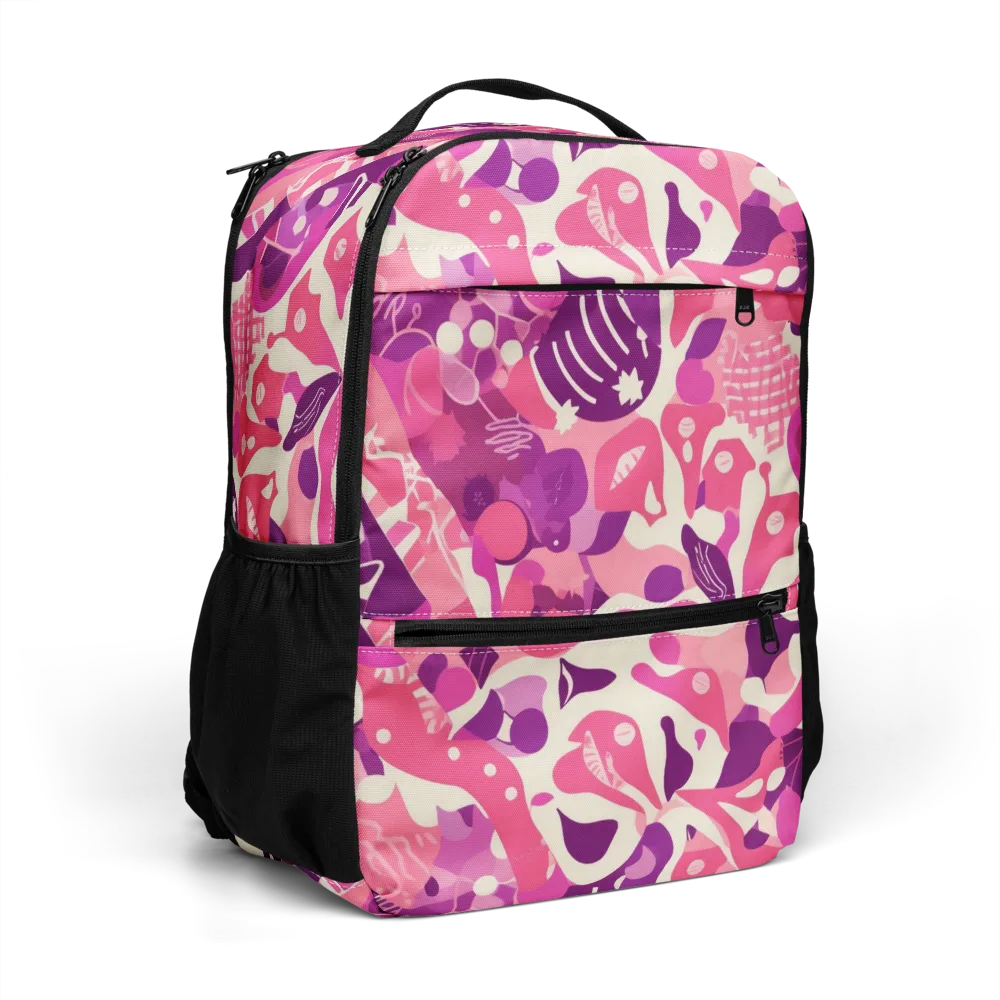 Pop Orchid on Utility Backpack — Right Front
