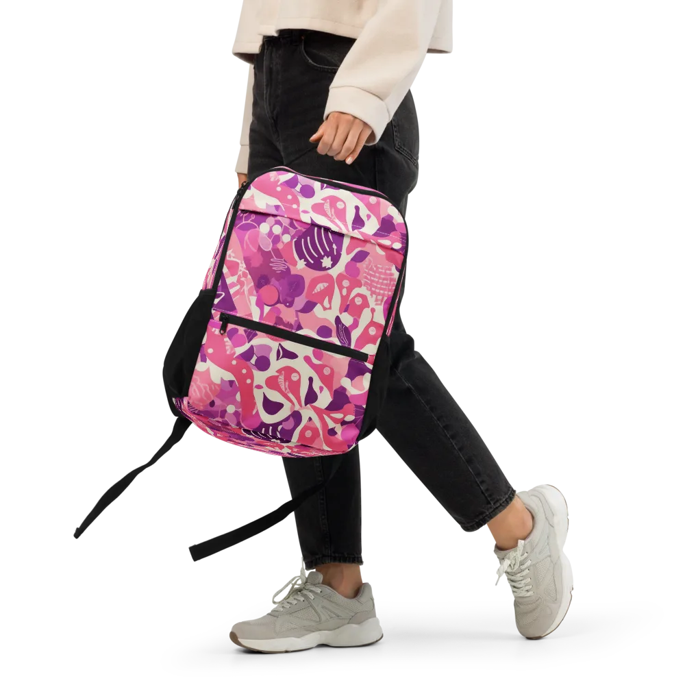 Pop Orchid on Utility Backpack — Front