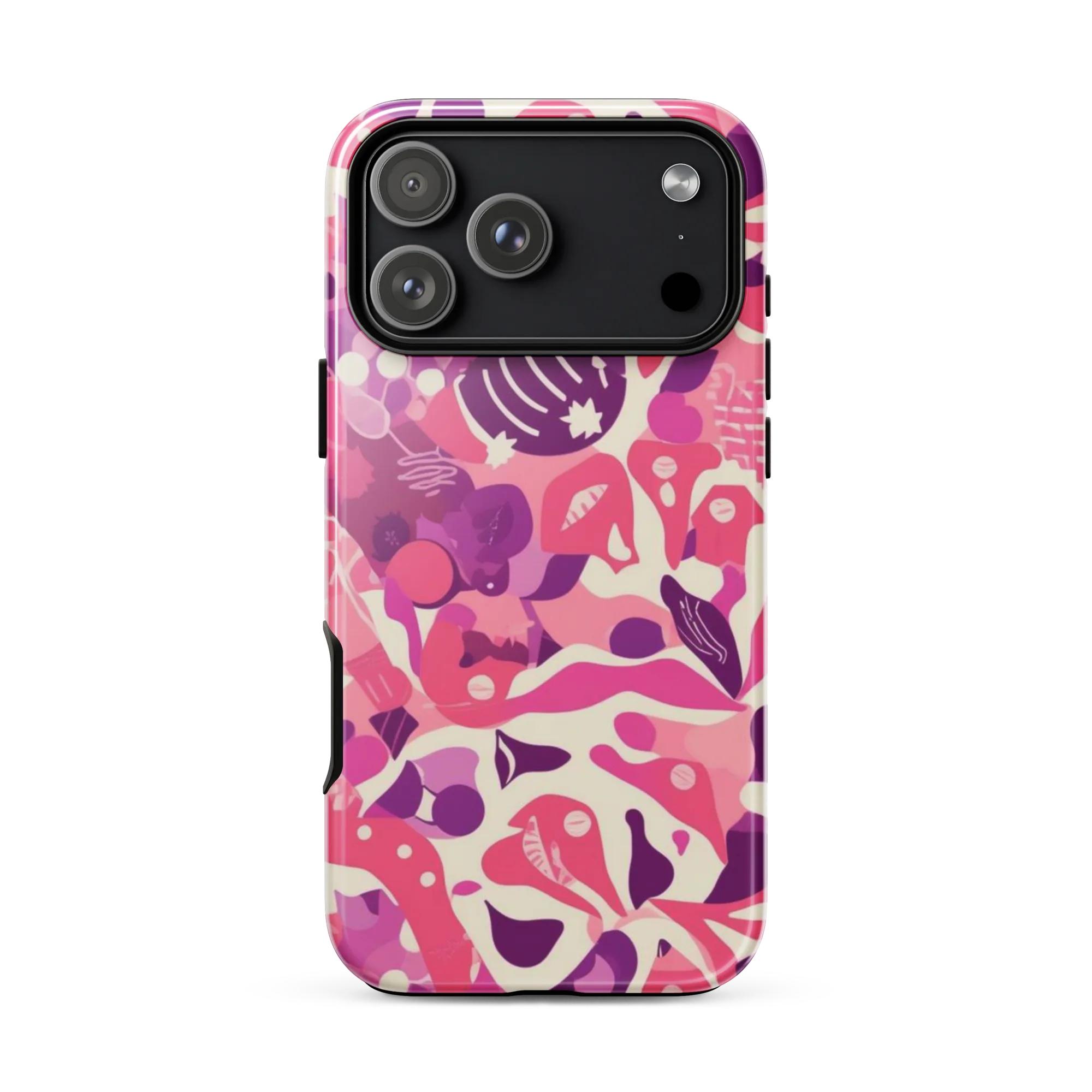 Pop Orchid on Tough Case for iPhone® — Front