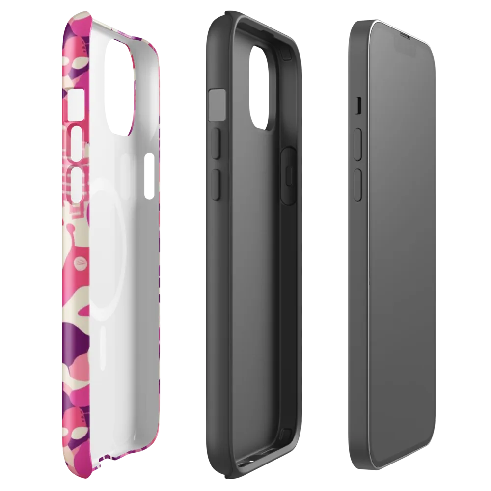 Pop Orchid on MagSafe Tough Case for iPhone® — Front
