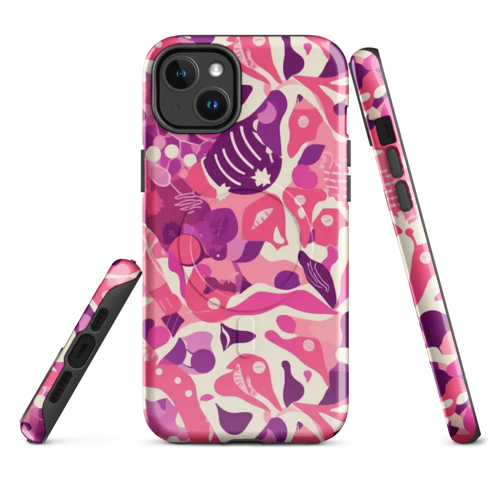 Pop Orchid on MagSafe Tough Case for iPhone® — Front