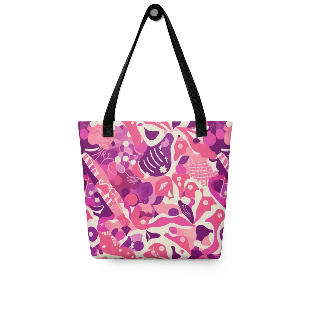 Pop Orchid on Tote Bag — Front