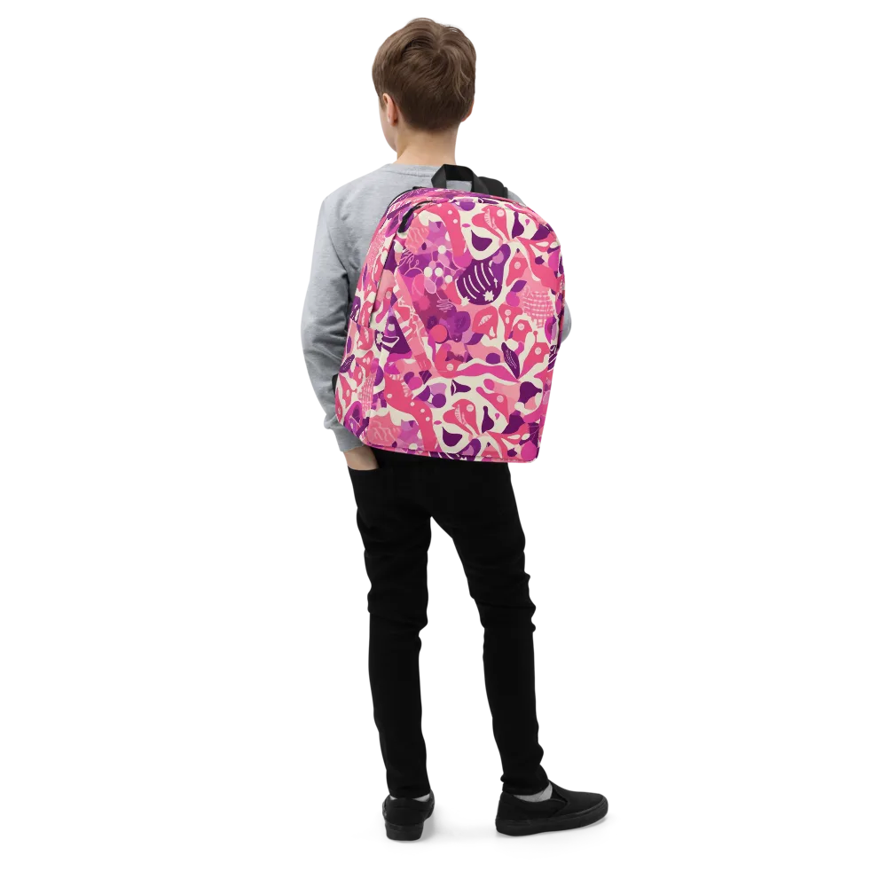 Pop Orchid on Minimalist Backpack — Right Front