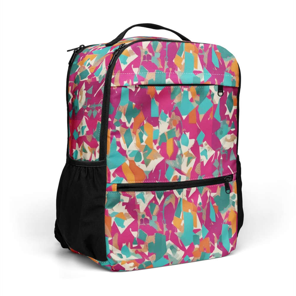 Carnival Static on Utility Backpack — Right Front
