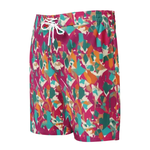 Carnival Static on a Men's Board Shorts
