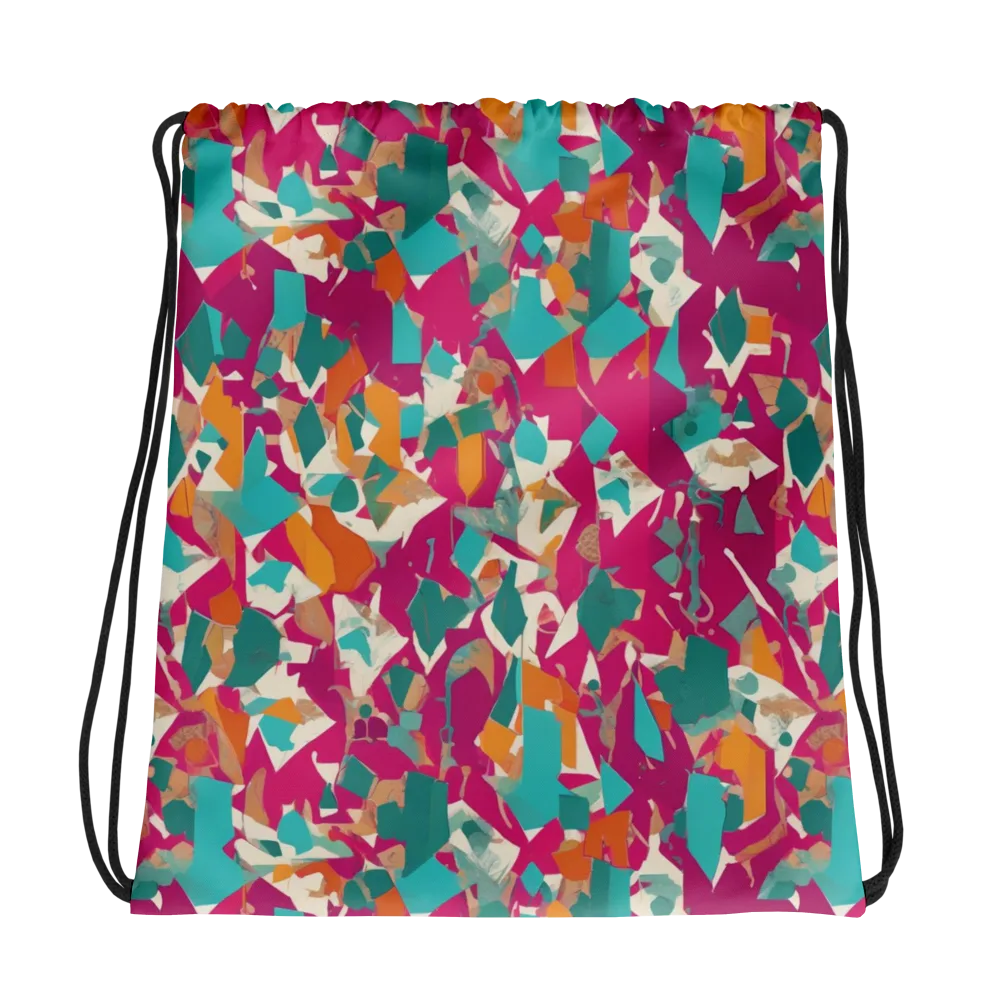 Carnival Static on Drawstring Bag — Photo