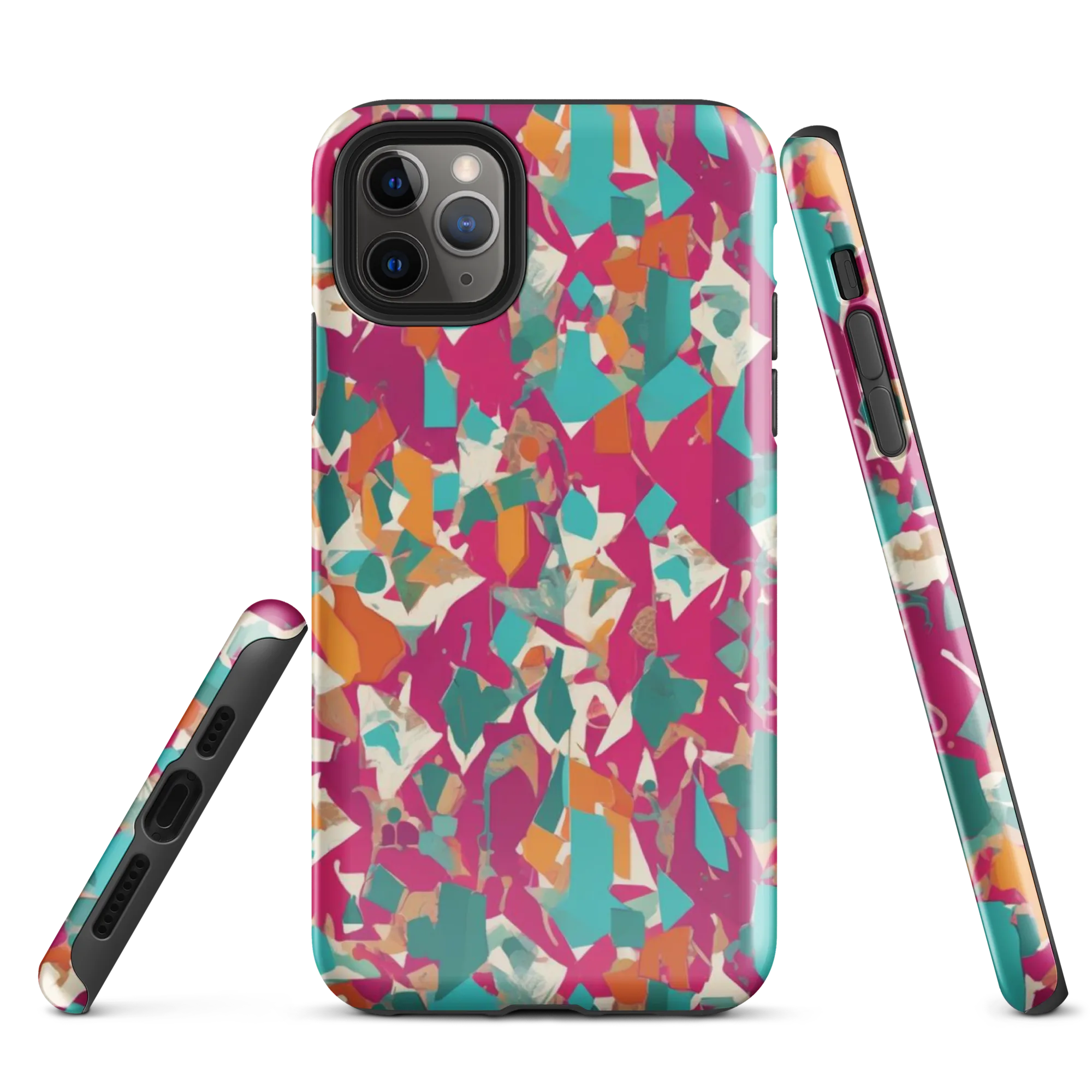 Carnival Static on Tough Case for iPhone® — Front