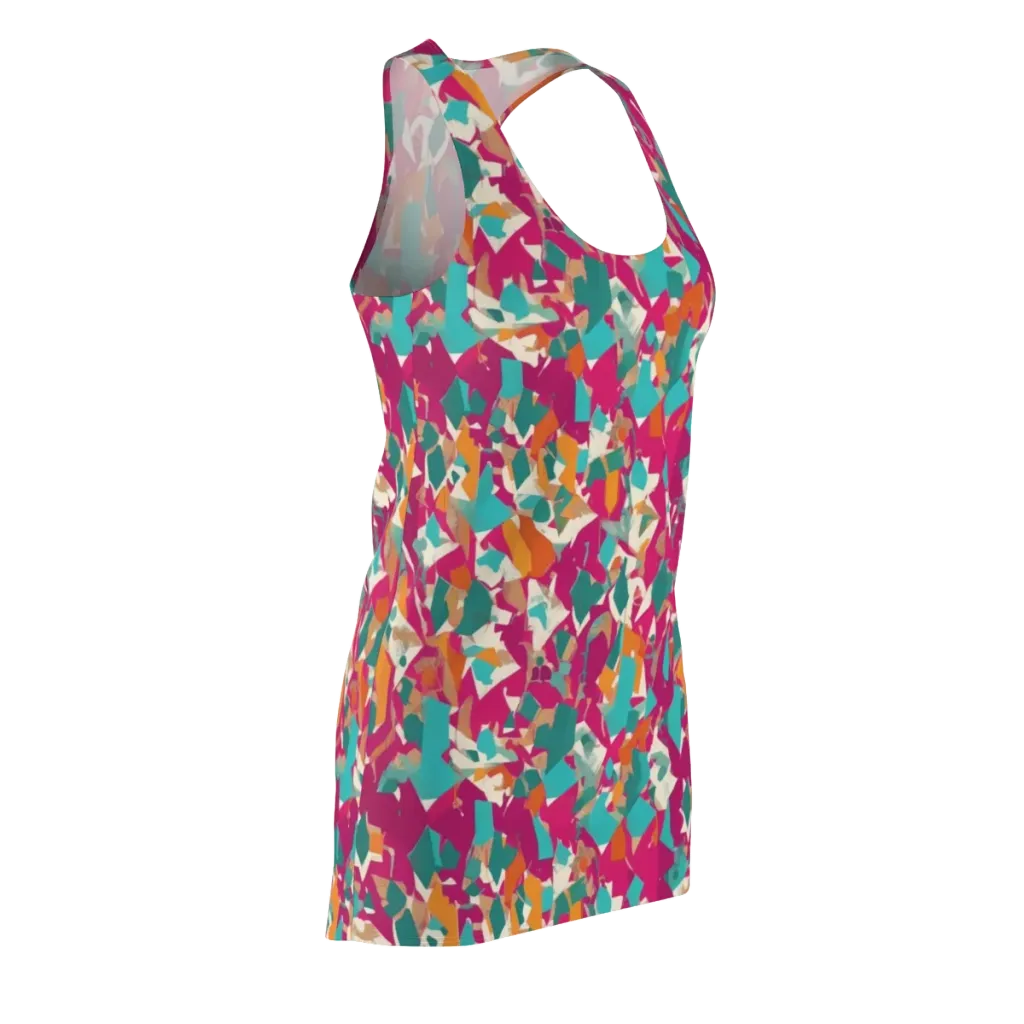 Carnival Static on Racerback Dress — Front Side