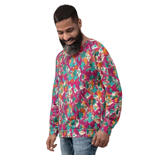 Carnival Static on a Sweatshirt