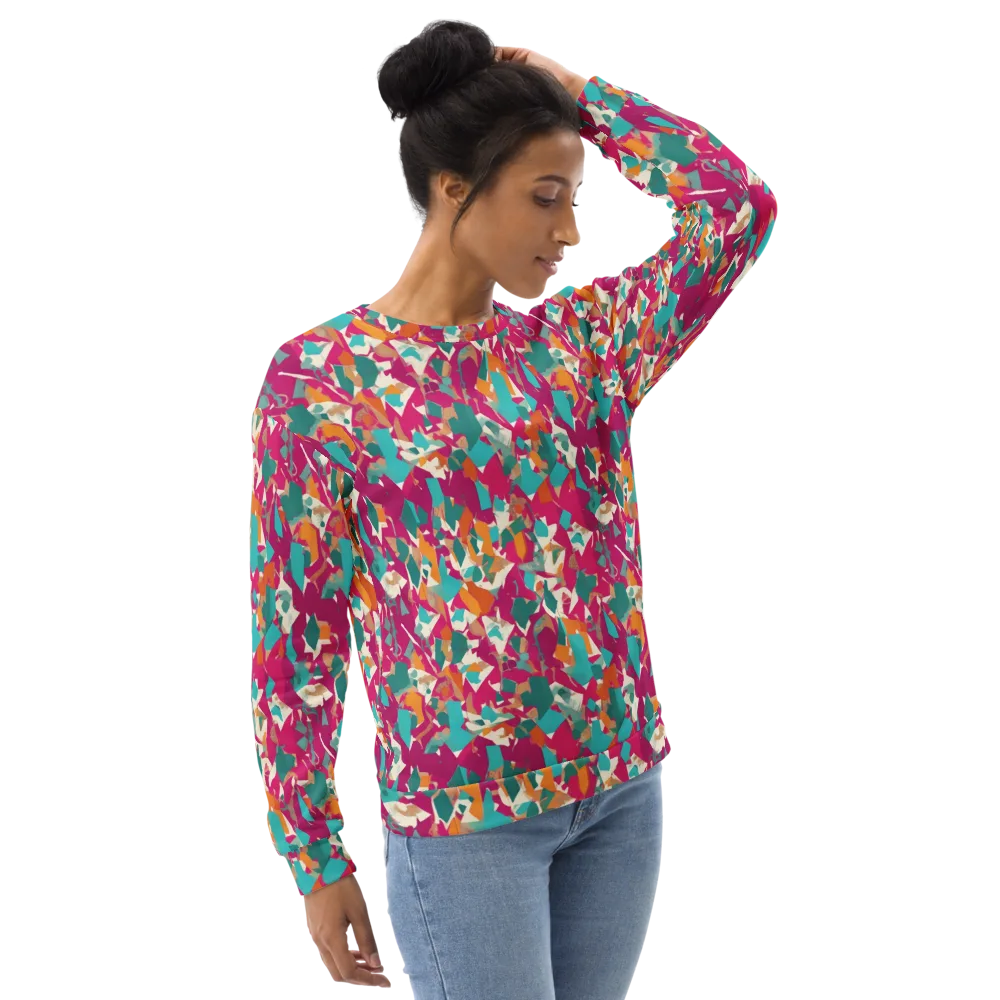 Carnival Static on Sweatshirt — Right Front