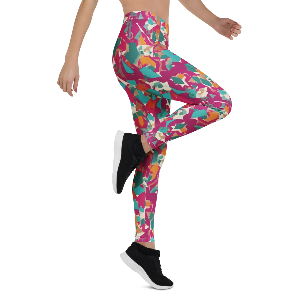 Carnival Static on Leggings — Right