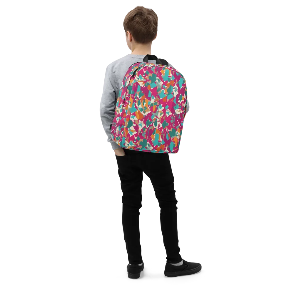 Carnival Static on Minimalist Backpack — Right Front