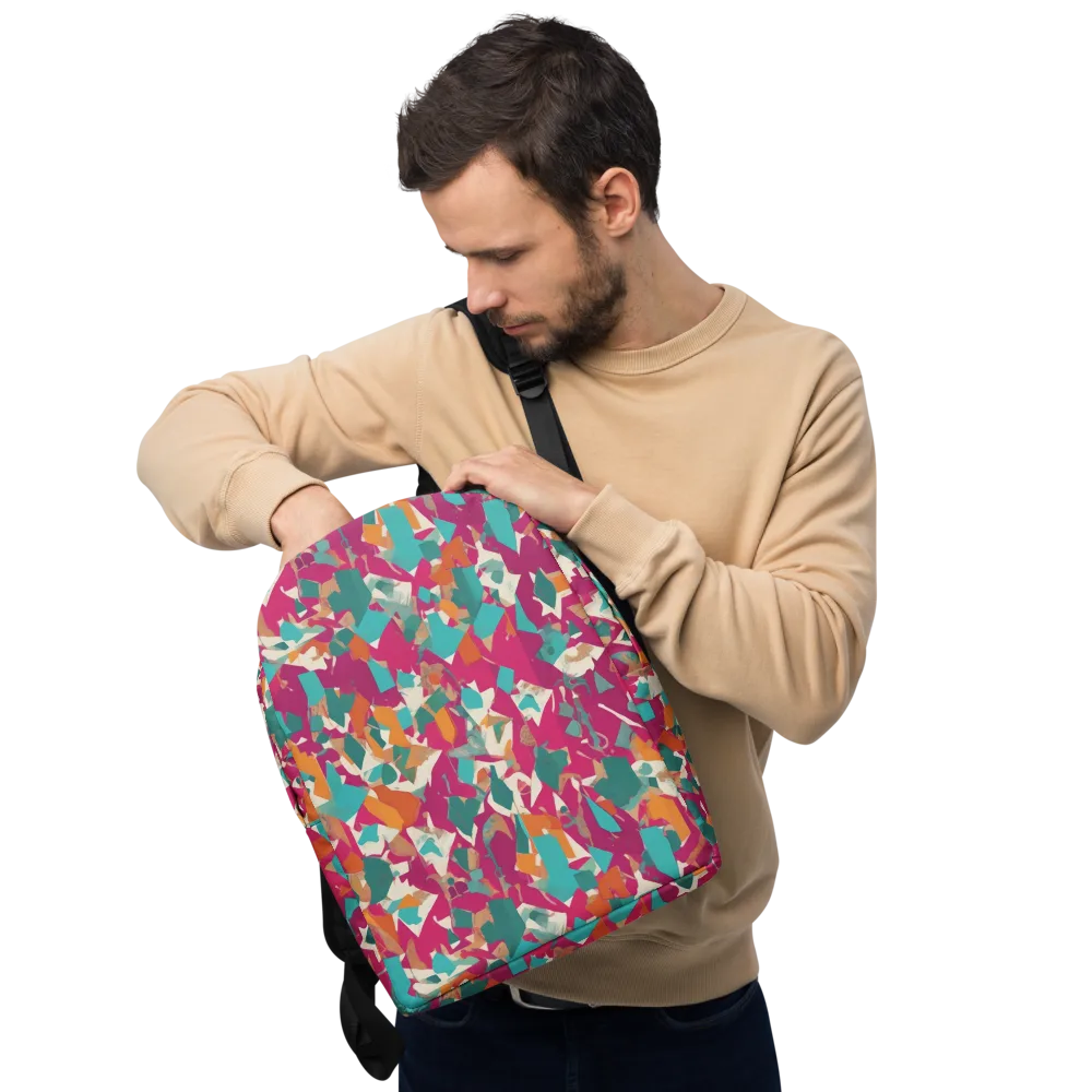 Carnival Static on Minimalist Backpack — Front