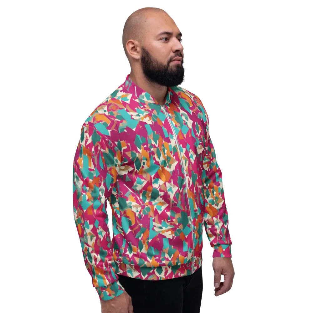 Carnival Static on Bomber Jacket — Right
