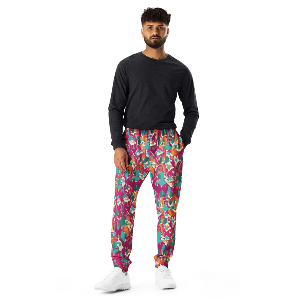 Carnival Static on Men's Joggers — Front