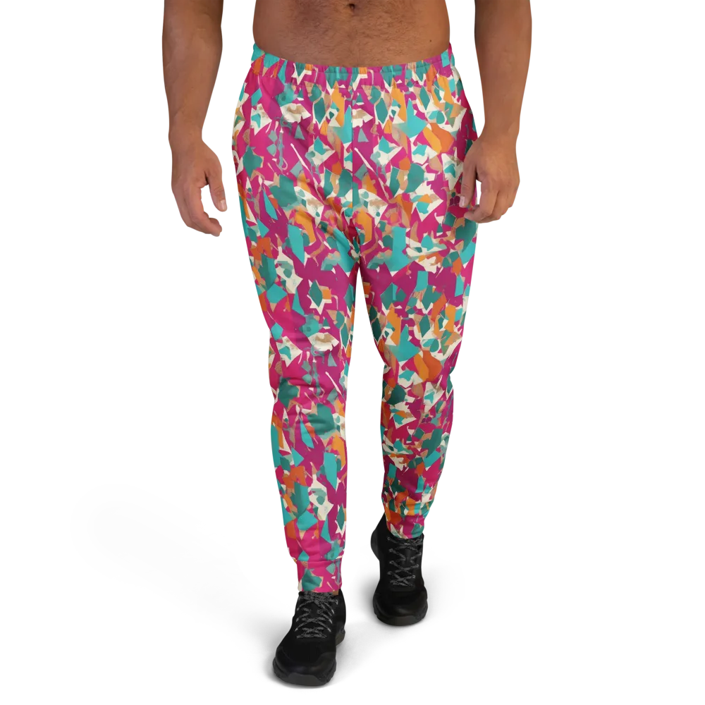 Carnival Static on Men's Joggers — Front