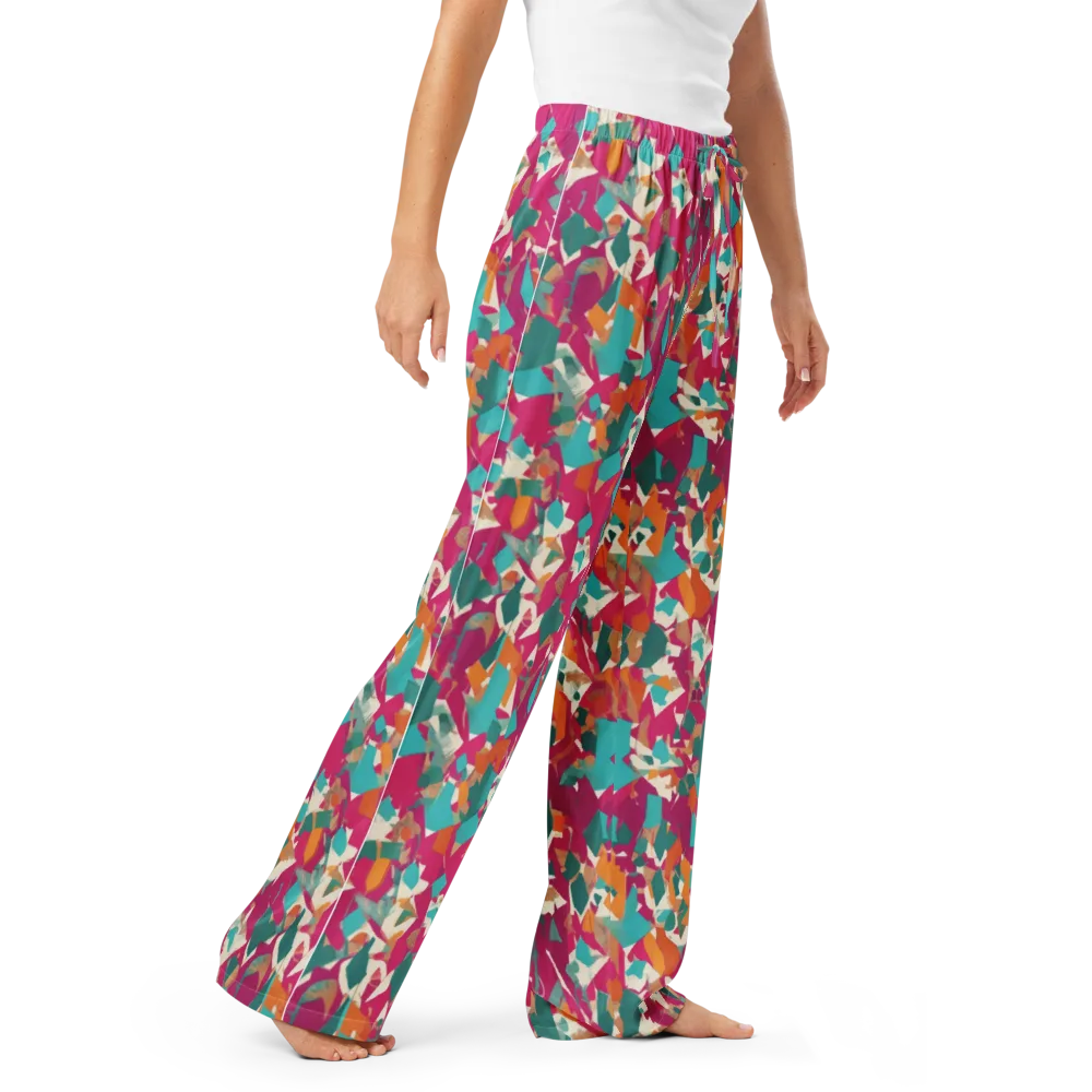 Carnival Static on Women's Pajama Pants — Right Front