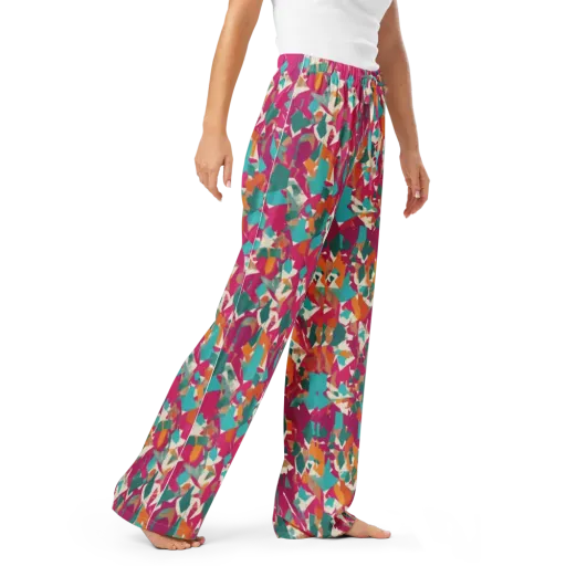 Carnival Static on a Women's Pajama Pants
