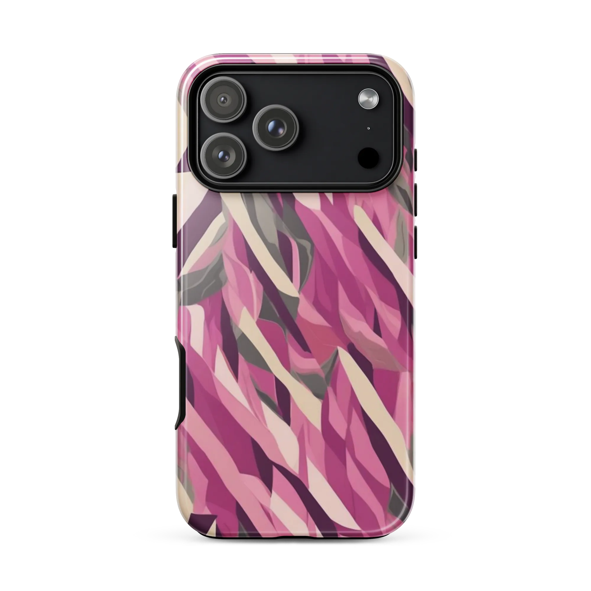 Petal Static on Tough Case for iPhone® — Front
