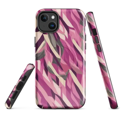 Petal Static on a MagSafe Tough Case for iPhone®