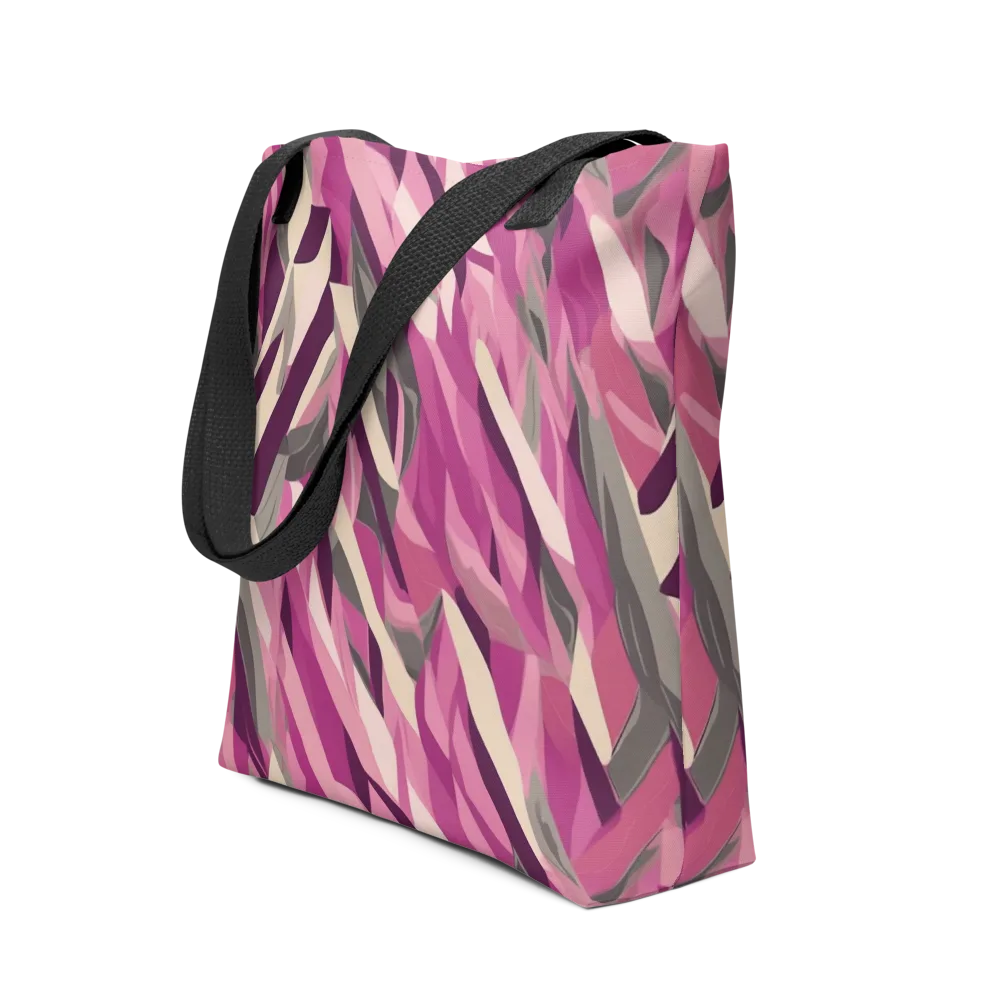 Petal Static on Tote Bag — Front