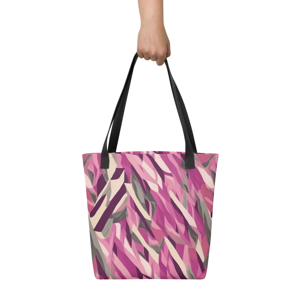 Petal Static on Tote Bag — Front