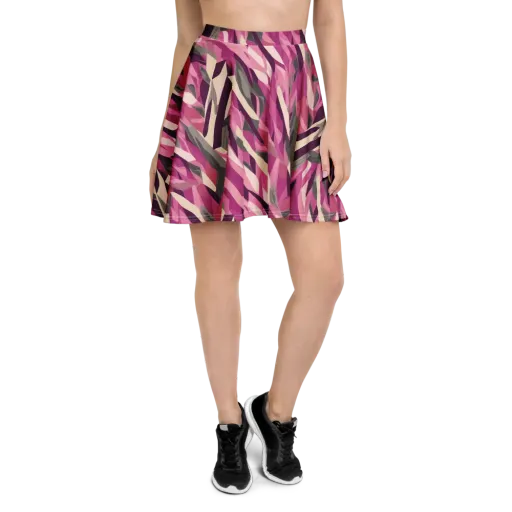 Petal Static on a Skater Skirt