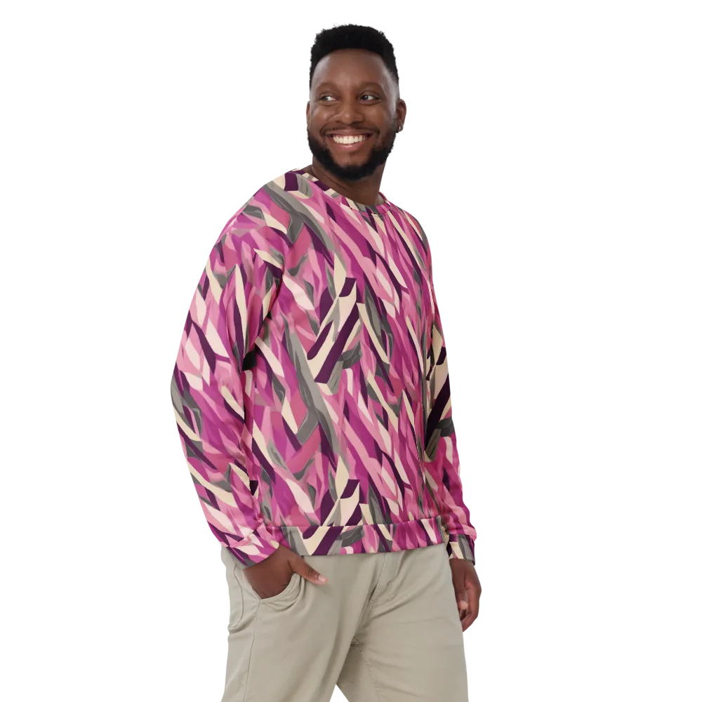 Petal Static on Sweatshirt — Front