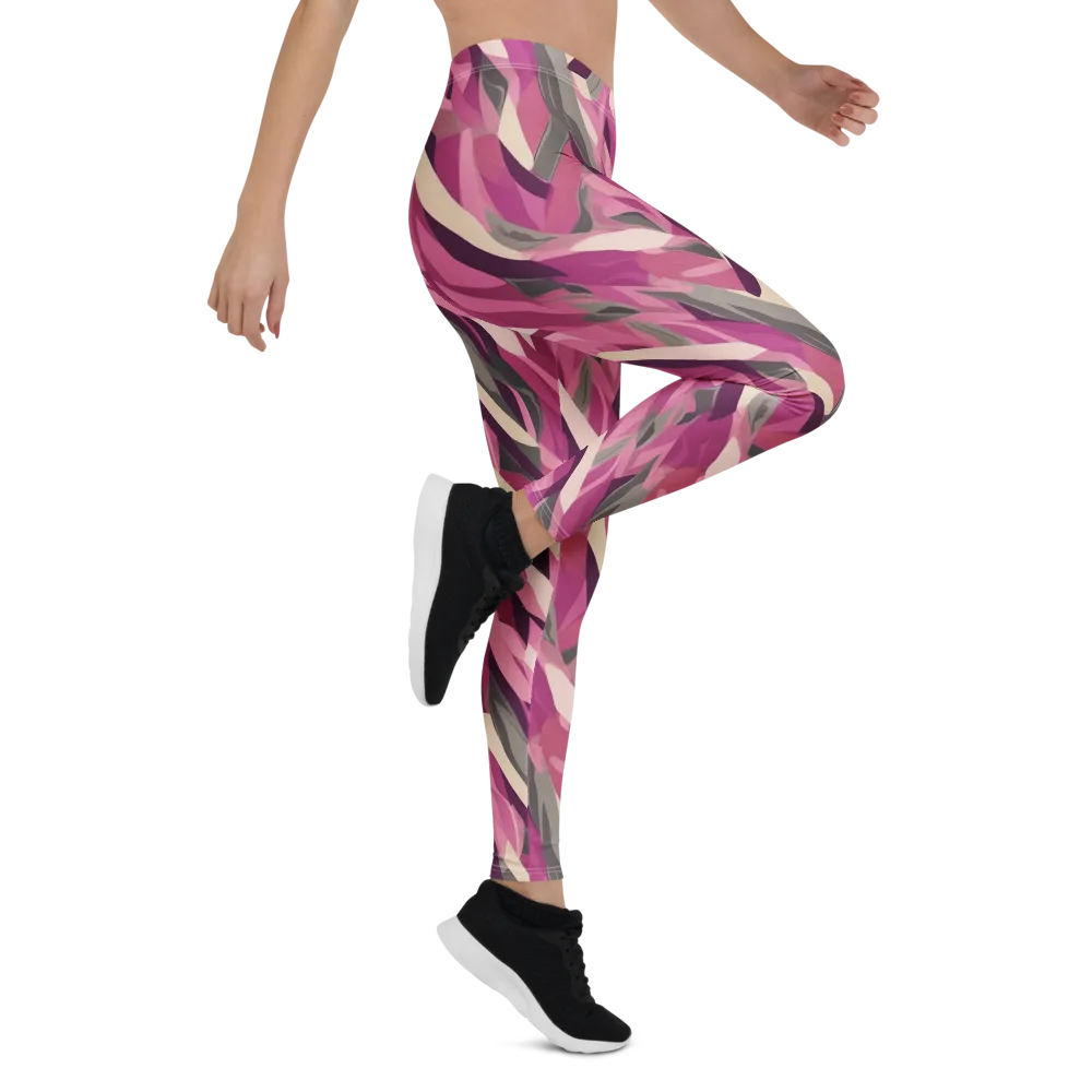 Petal Static on Leggings — Right