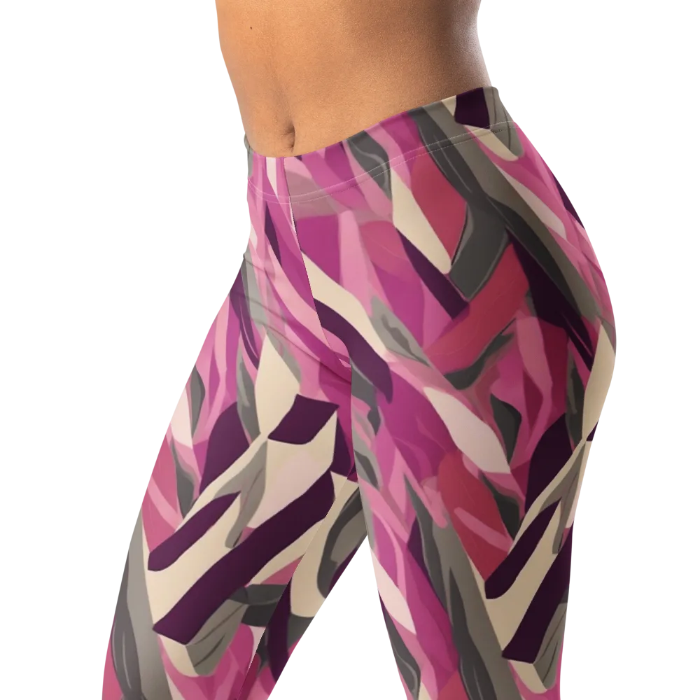 Petal Static on Leggings — Left Front