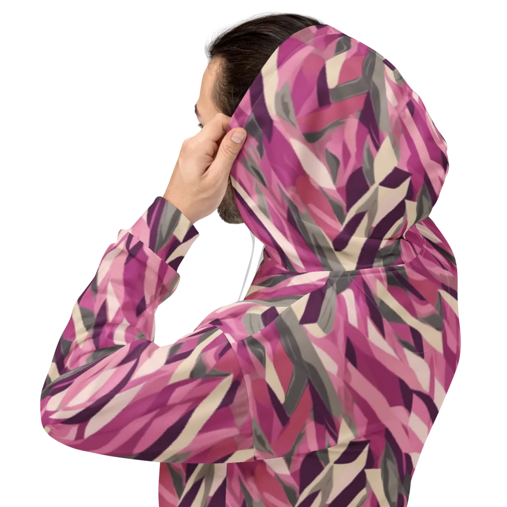Petal Static on Hoodie — Back