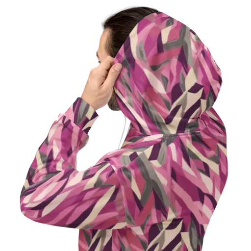 Petal Static on a Hoodie
