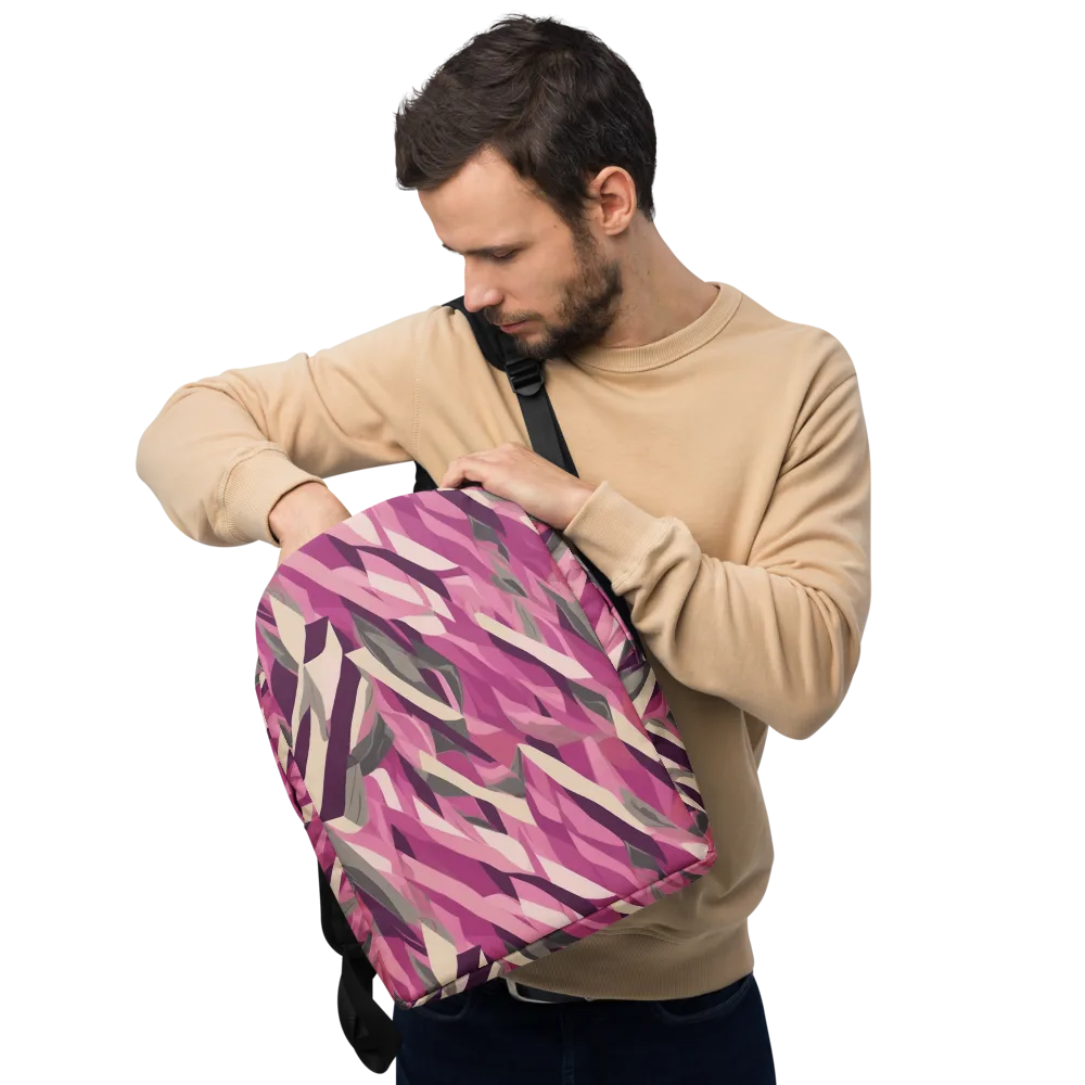 Petal Static on Minimalist Backpack — Front