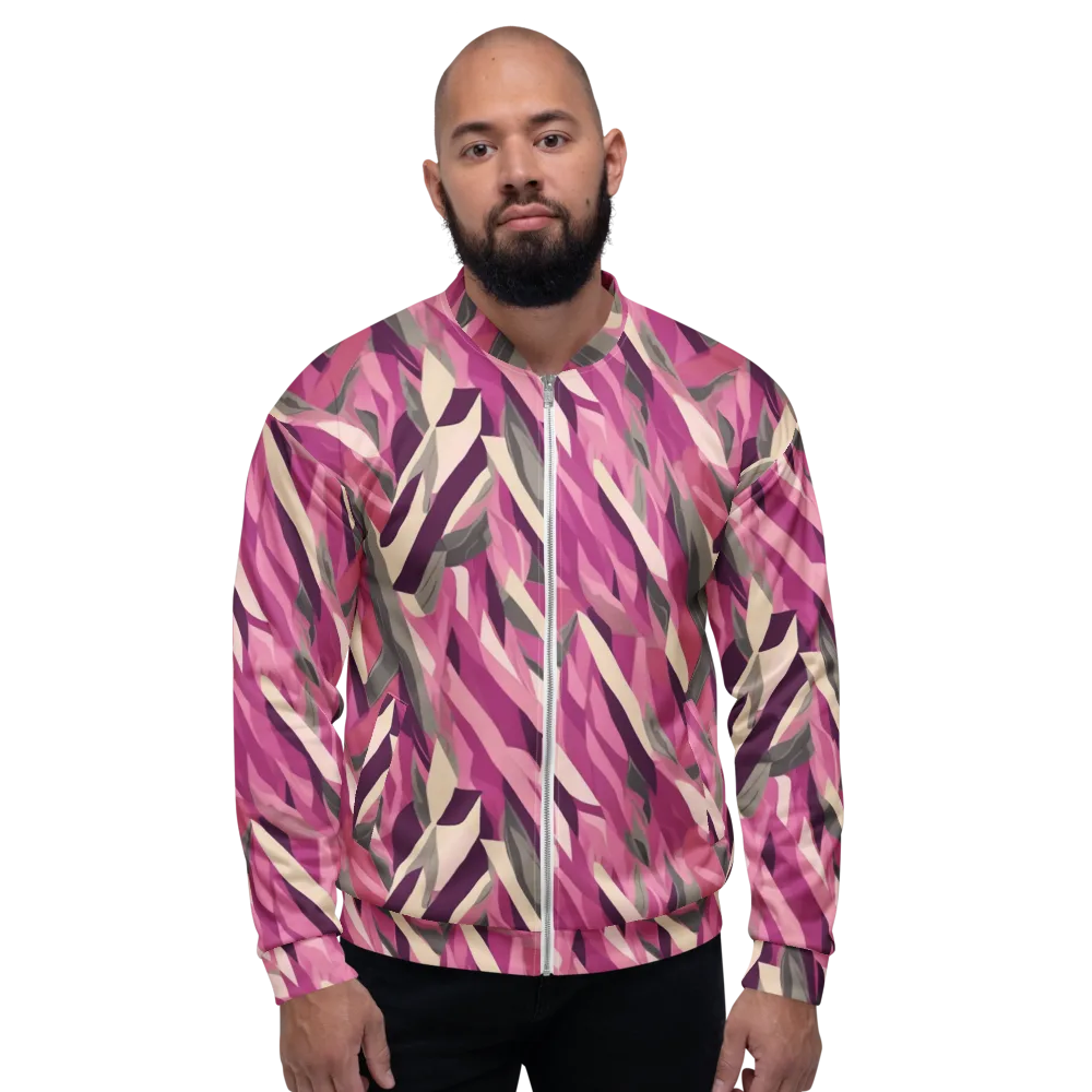 Petal Static on Bomber Jacket — Front