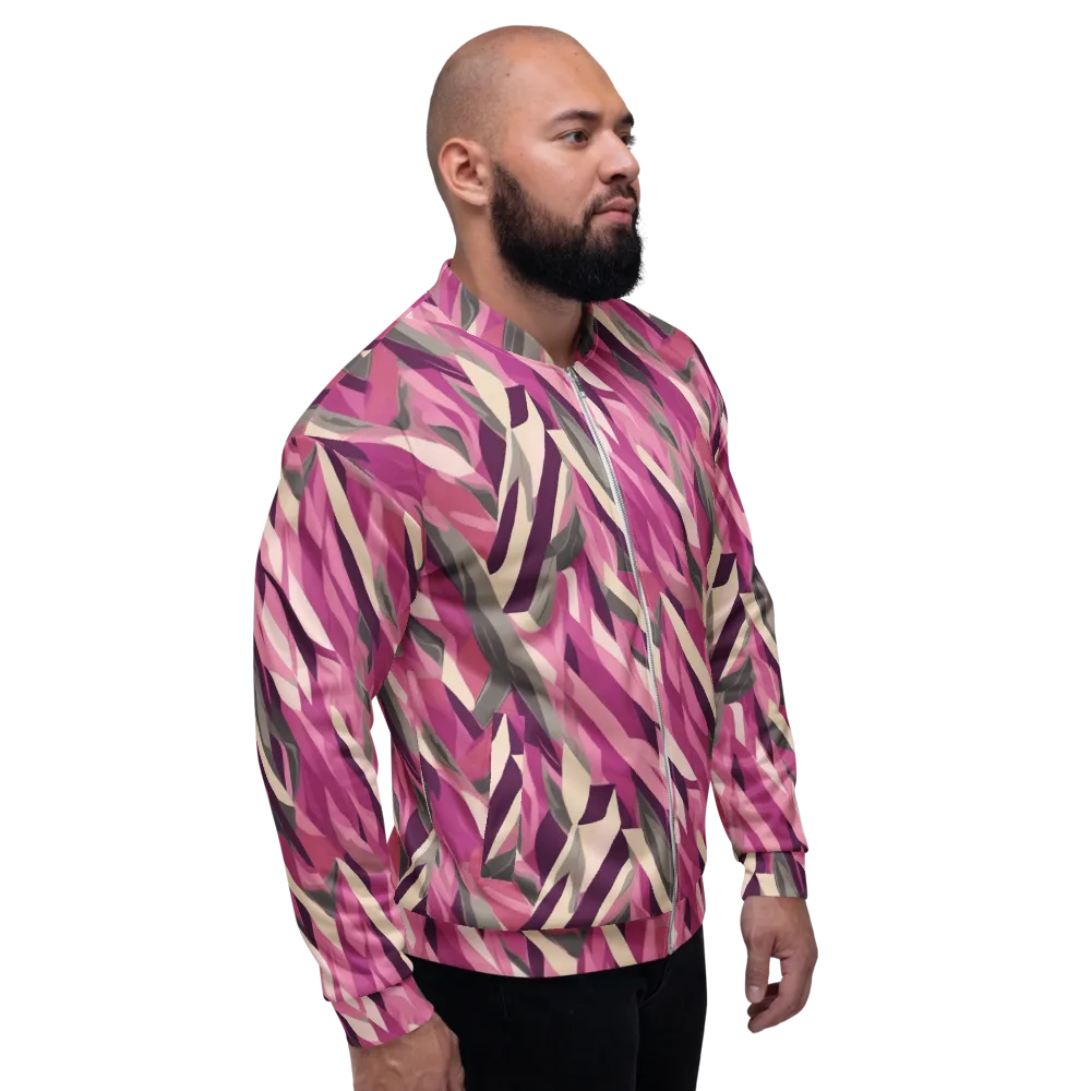 Petal Static on Bomber Jacket — Right