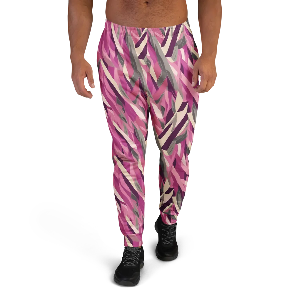 Petal Static on Men's Joggers — Front