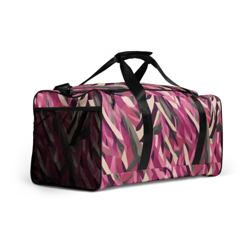 Petal Static on a Duffle Bag