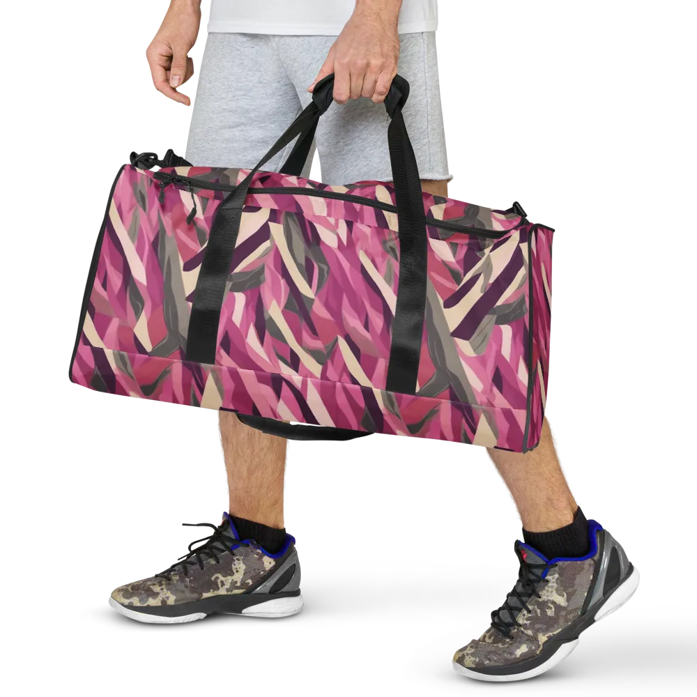 Petal Static on Duffle Bag — Front