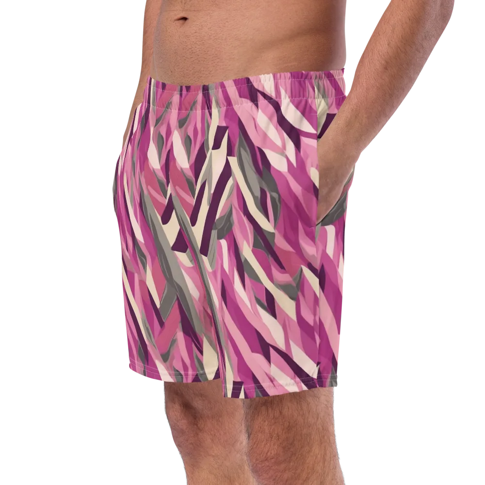 Petal Static on Swim Trunks — Left Front