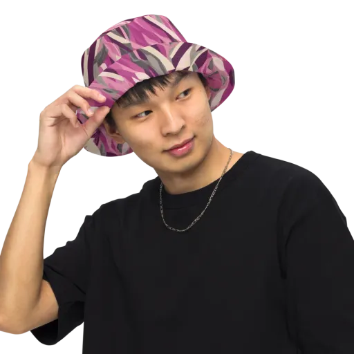 Petal Static on a Reversible Bucket Hat
